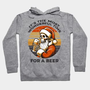 Skeleton Santa Hoodie